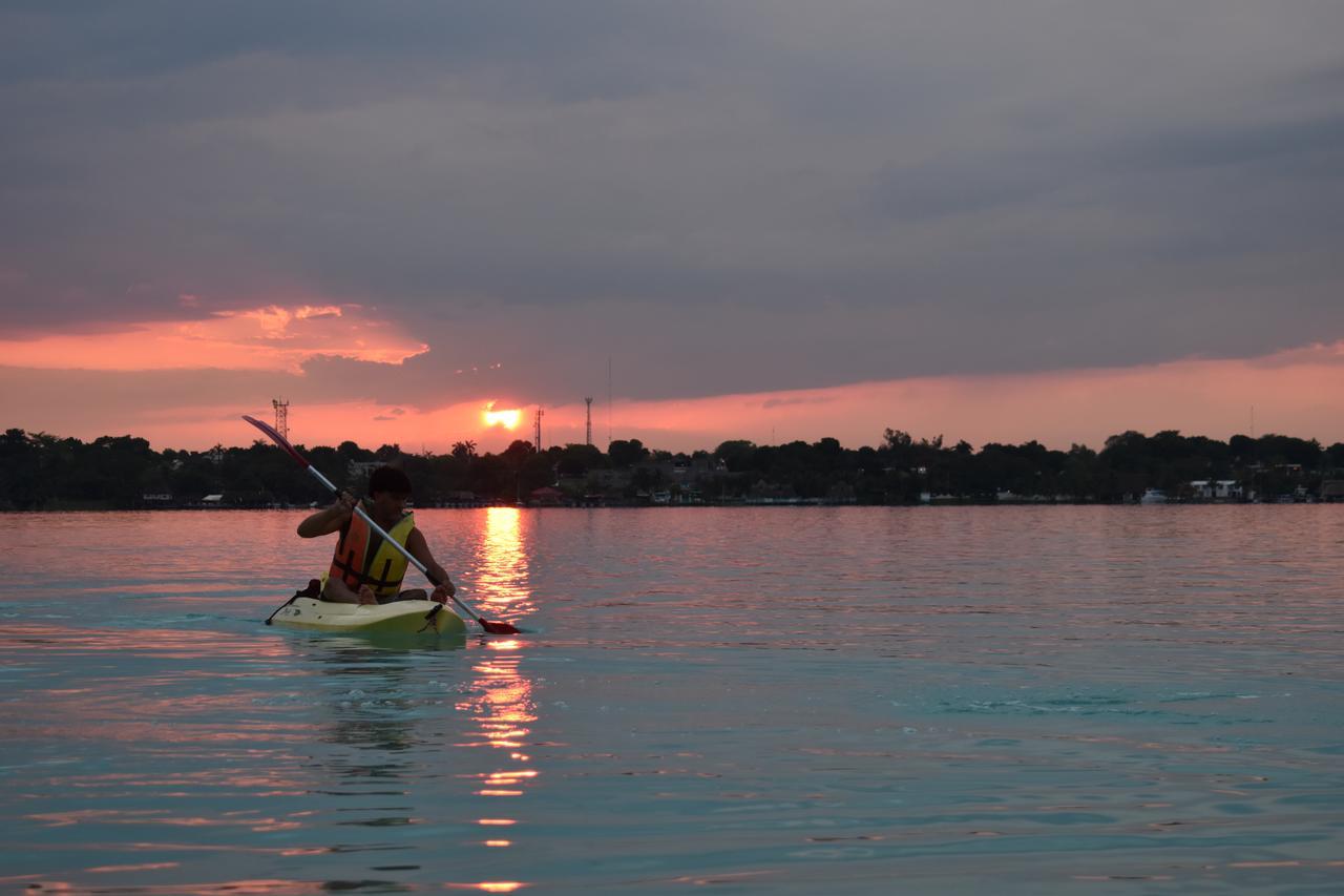 Hôtel Casa Maya Blue à Bacalar Extérieur photo
