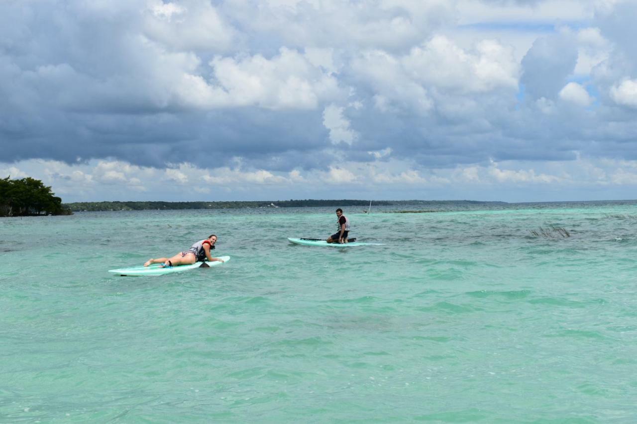 Hôtel Casa Maya Blue à Bacalar Extérieur photo